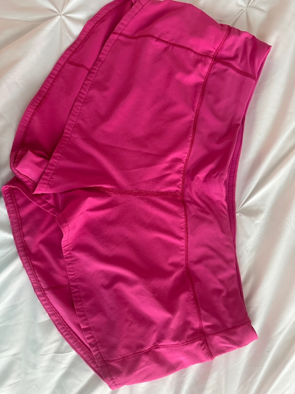 Hot pink Lululemon shorts